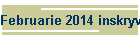 Februarie 2014 inskrywings/