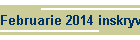 Februarie 2014 inskrywings/