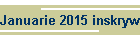 Januarie 2015 inskrywings/