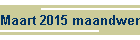 Maart 2015 maandwenners/