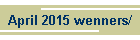 April 2015 wenners/