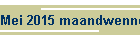Mei 2015 maandwenners/