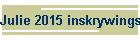 Julie 2015 inskrywings/