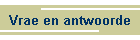 Vrae en antwoorde